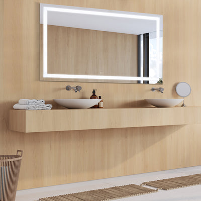 W60” x H36" LED Bathroom Vanity Mirror